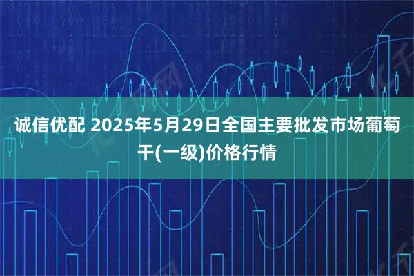 诚信优配 2025年5月29日全国主要批发市场葡萄干(一级)价格行情