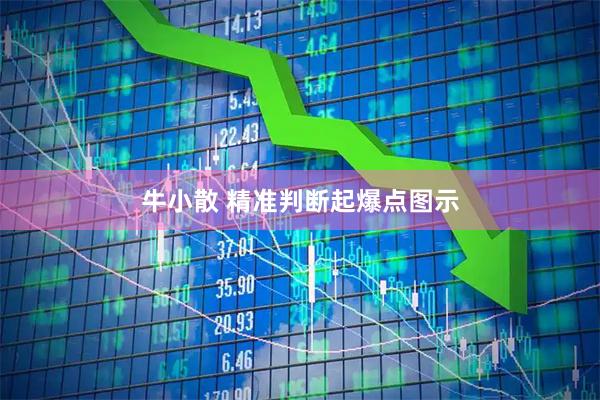 牛小散 精准判断起爆点图示